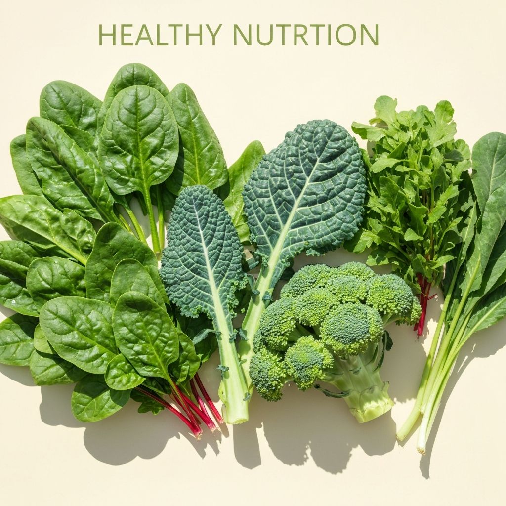 Leafy green vegetables